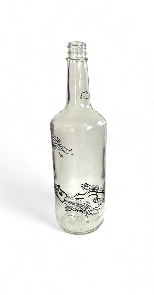 Unscripted message in a bottle