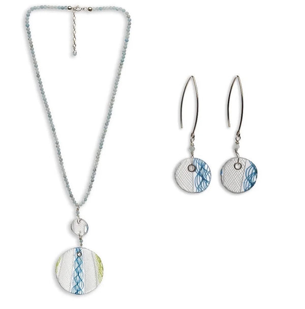 Phoenician In Aquamarine