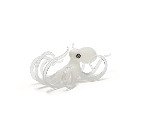 Small Glass Octopus Sculpture